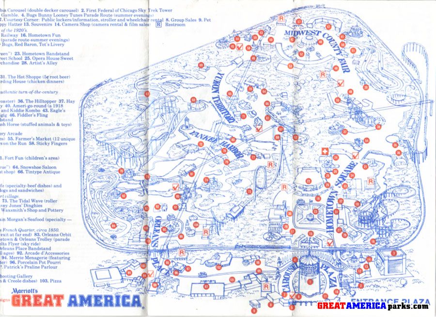1979 - GURNEE PARK MAP
Keywords: 1979 - GURNEE PARK MAP