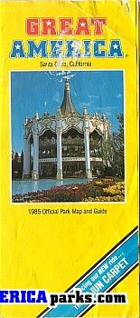 1985 Park Map Cover - Santa Clara
