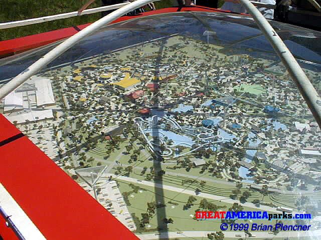 Gurnee model
view of Gurnee park model as seen from the east side of the park
2 May 1999

Photo courtesy of Brian Plencner.
