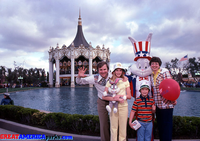 picture spot
The Carousel Columbia is a popular backdrop for family photos at the parks.
