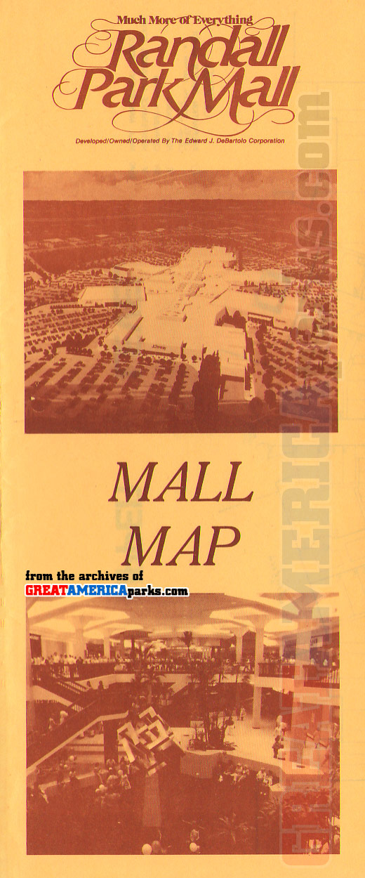 1. Randall Park Mall directory, front panel
1977 Randall Park Mall directory
