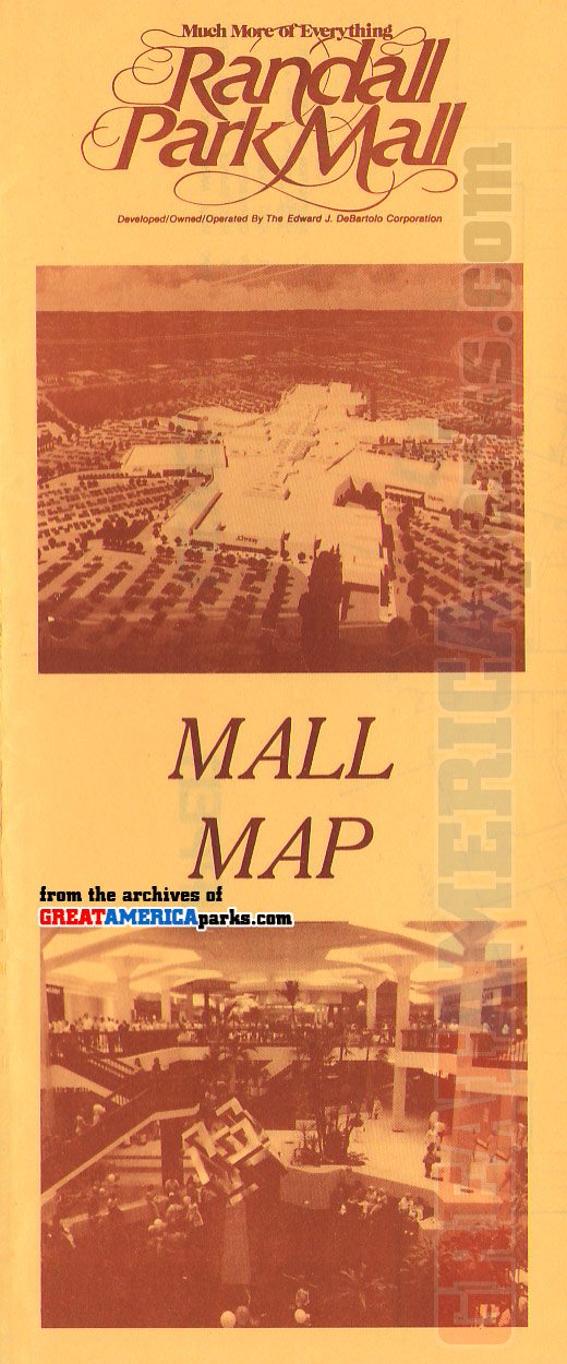 1. Randall Park Mall directory, front panel
1977 Randall Park Mall directory
