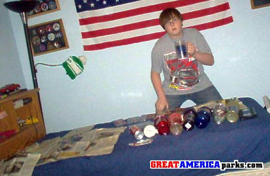 Me with entire collection
