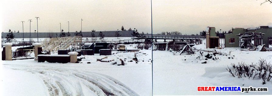 a
The last remnants of Traffique Jam, Orlean's Orbit (in its original location), and the Southern Cross station.
