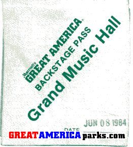 Grad Night Backstage Pass - Grand Music Hall
