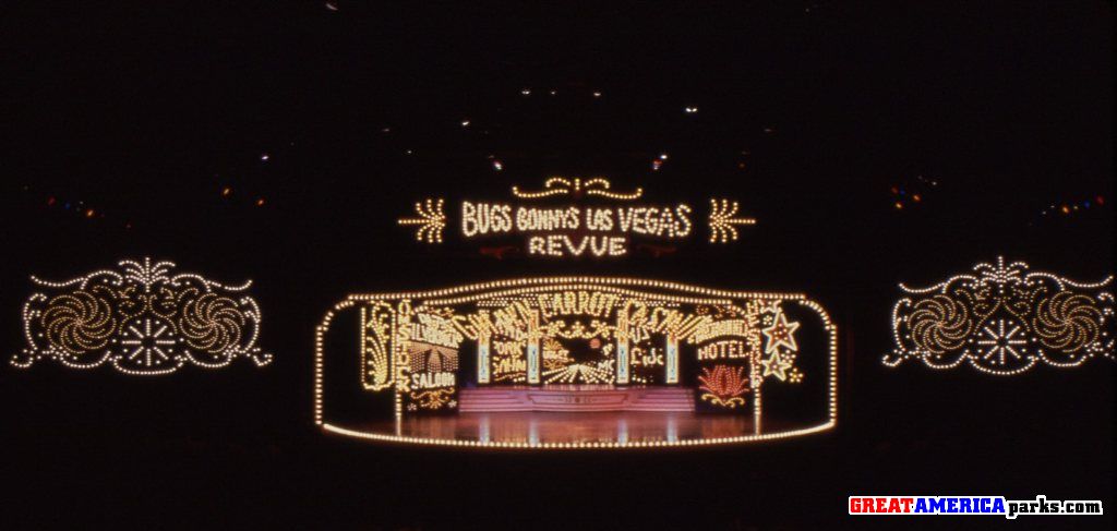 Las Vegas lights
Bugs Bunny's Las Vegas Revue set
