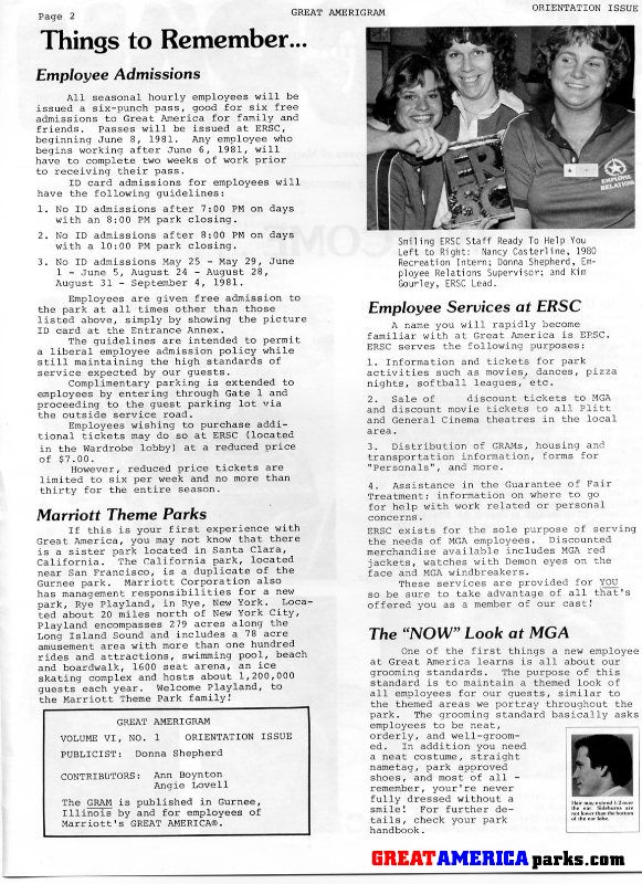 The GRAM Orientation Issue 1981 Page 2
