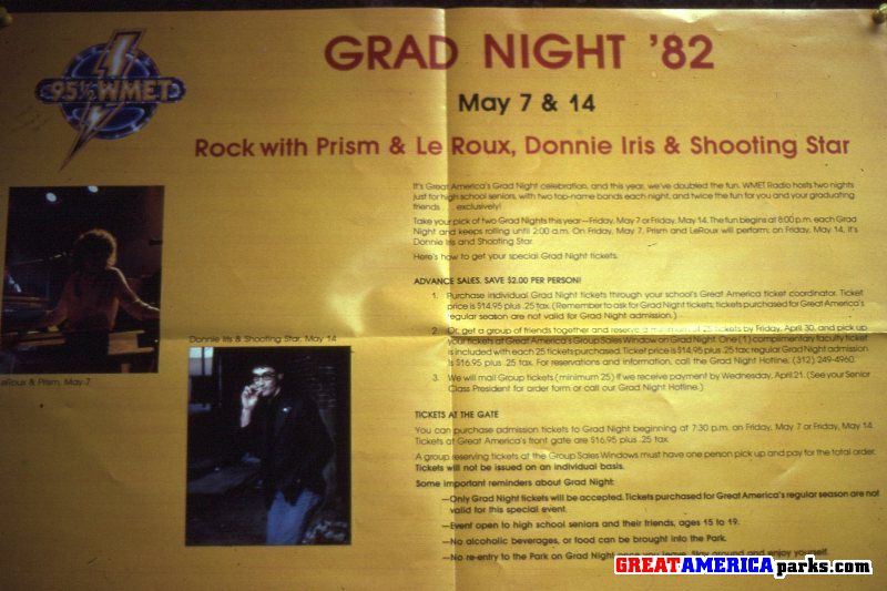 Grad Night 1982 poster
