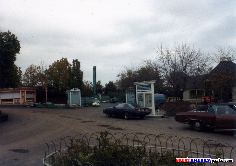 Z-Force area prep- Whirligig's center "stalk" visible in background
