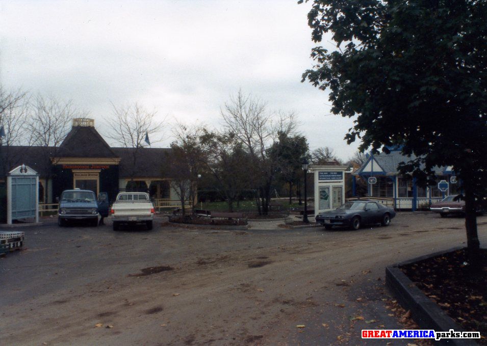 Z-Force area prep- Train station not yet moved
