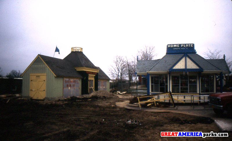 Train station in new location
