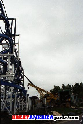 Cranes in action
