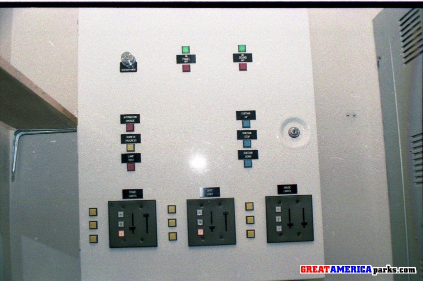 Main control panel
