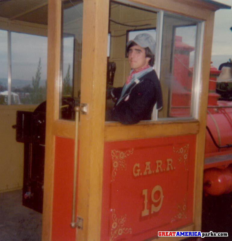 Jeff Willwerth getting ready to leave the GARR station.
